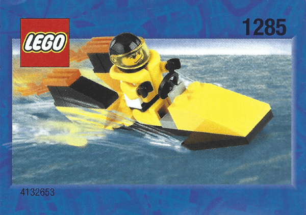 LEGO Yellow Tiger (1285-1) set, 2000