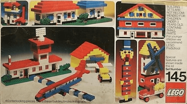 LEGO Building Set (145-1) set, 1974