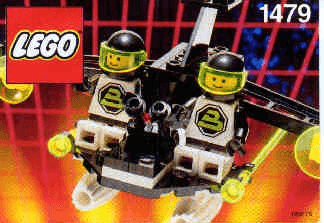 LEGO 2-Pilot Craft (1479-1) set, 1991