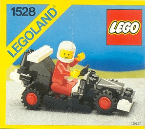 LEGO Dragster (1528-1) set, 1986