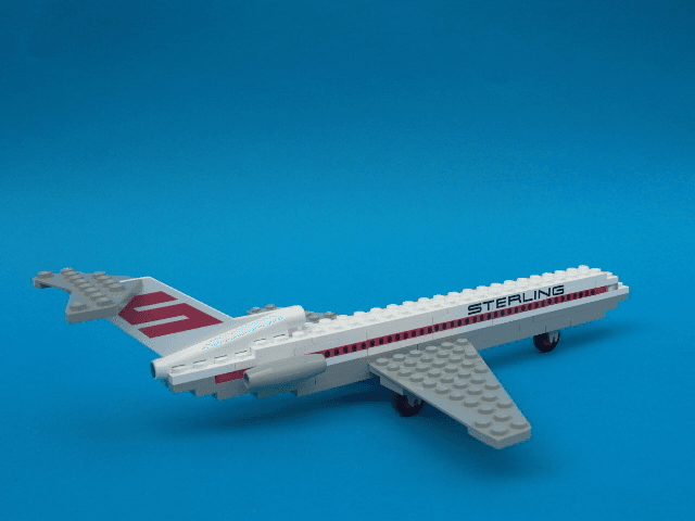 LEGO Sterling Boeing 727 (1552-2) set, 1974