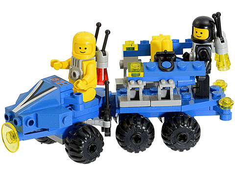 LEGO Mobile Command Trailer (1558-1) set, 1986