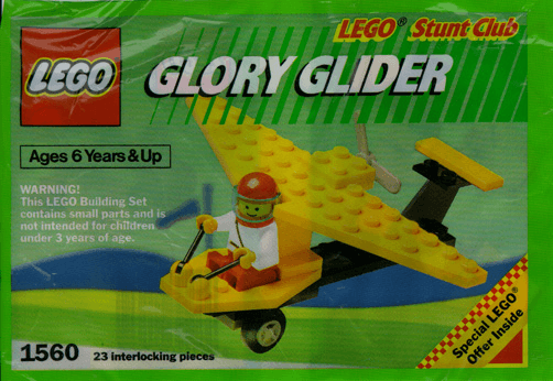 LEGO Glory Glider polybag (1560-1) set, 1990