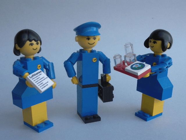 LEGO Cabin Crew (1561-2) set, 1976