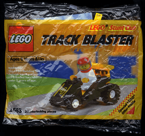 LEGO Track Blaster polybag (1563-1) set, 1990