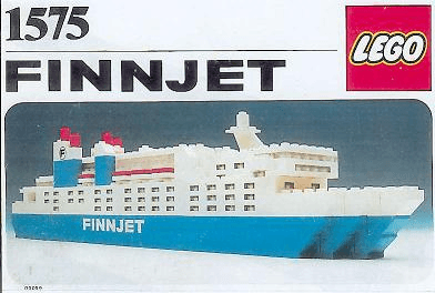 LEGO Finnjet Ferry (1575-1) set, 1977