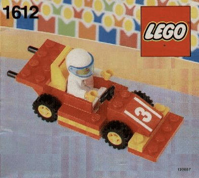 LEGO Victory Racer (Race Car) polybag (1612-1) set, 1988