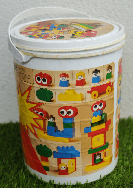 LEGO Storage Bucket (1618-1) set, 1986
