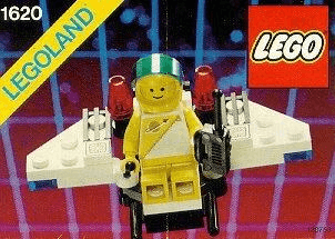 LEGO Astro Dart (1620-1) set, 1990