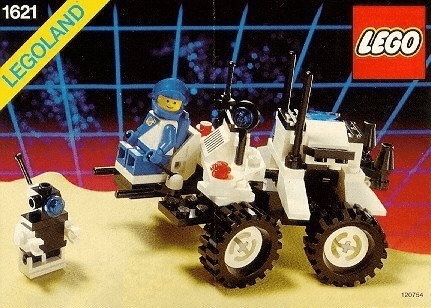 LEGO Lunar MPV Vehicle (1621-1) set, 1990