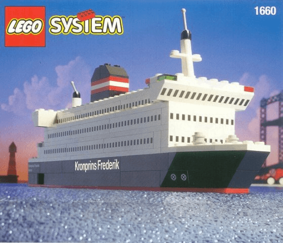 LEGO Kronprins Frederik Ferry (1660-1) set, 1996