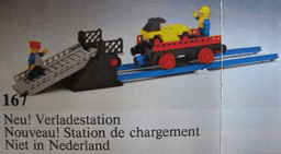 LEGO Loading Ramp and Car Transport Wagon (167-1) set