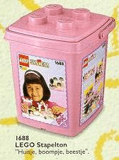 LEGO Basic Building Set Specially For Her (1688-1) set