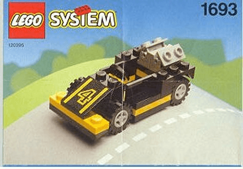 LEGO Turbo Force (1693-1) set, 1992