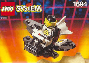 LEGO Galactic Scout (1694-1) set, 1992