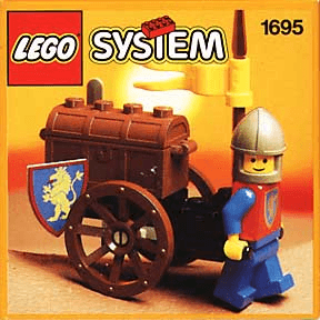LEGO Treasure Chest (1695-1) set, 1992