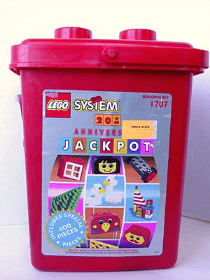 LEGO 20th Anniversary Jackpot Bucket (1707-1) set, 1993
