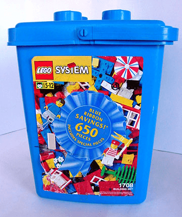 LEGO Large Bucket (1708-1) set, 1994