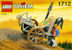 LEGO Crossbow Cart polybag (1712-1) set, 1994