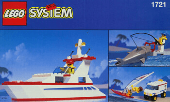 LEGO Sandypoint Marina Value Pack (1721-1) set, 1994