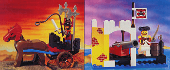 LEGO Castle / Pirates Combi Pack (1723-1) set, 1994