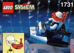 LEGO Ice Planet Scooter (1731-1) set, 1994