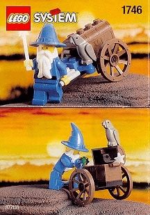 LEGO Wiz the Wizard polybag (1746-1) set, 1995