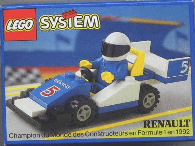 LEGO Renault Formula 1 Racer (1750-1) set, 1992