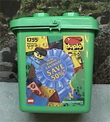 LEGO Medium Bulk Bucket (1755-1) set, 1994