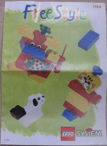 LEGO Small FreeStyle Bucket #1 (1766-1) set, 1995