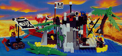 LEGO Pirate Treasure Chest (1788-1) set, 1995
