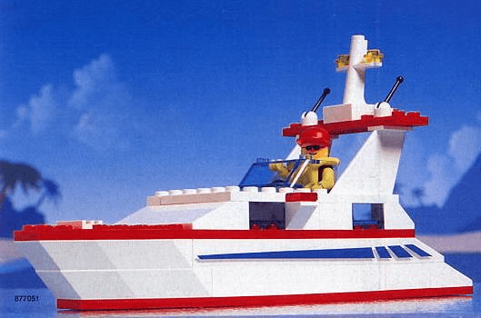 LEGO Pleasure Cruiser (1792-1) set, 1994