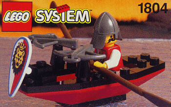 LEGO Crossbow Boat polybag (1804-1) set, 1996