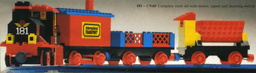 LEGO Complete Train Set with Motor, Signals and Switch (181-1) set
