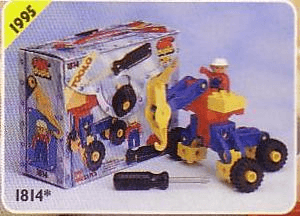 LEGO Toolo Box (1814-1) set, 1995