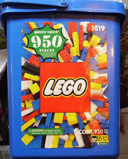 LEGO Large Bucket (1819-1) set, 1995