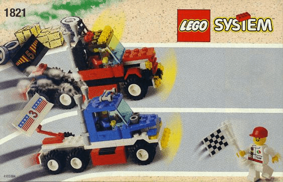 LEGO Rally Racers (1821-1) set, 1996