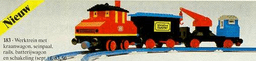 LEGO Complete Train Set with Motor and Signal (183-1) set