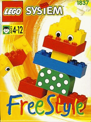 LEGO FreeStyle Duck (1837-1) set, 1995