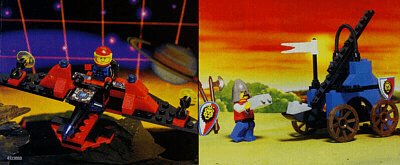 LEGO Space / Castle Value Pack (1843-1) set, 1996