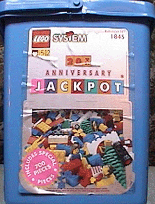 LEGO 20th Anniversary Jackpot Bucket (1845-1) set, 1993