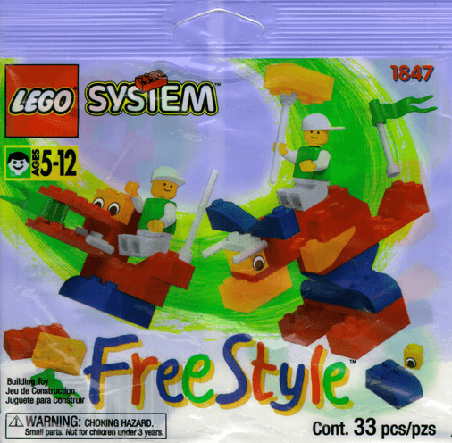 LEGO FreeStyle Set polybag #3 (1847-1) set, 1996