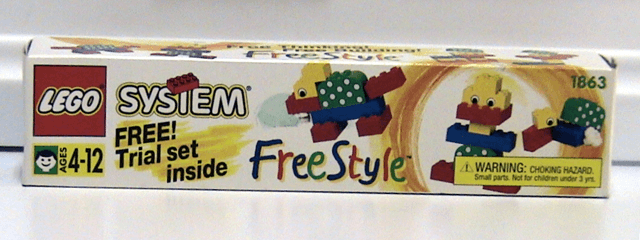 LEGO FreeStyle Trial Set (1863-1) set, 1995