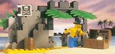 LEGO Pirate Treasure (1873-1) set, 1994