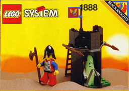 LEGO Black Knights Guardshack (1888-1) set