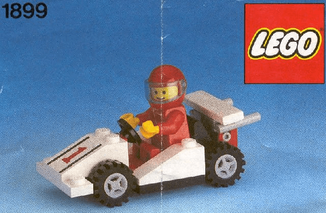 LEGO Weetabix Racer polybag (1899-1) set, 1989