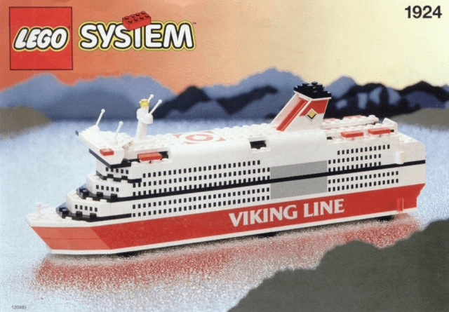 LEGO Viking Line Ferry (1924-2) set, 1992