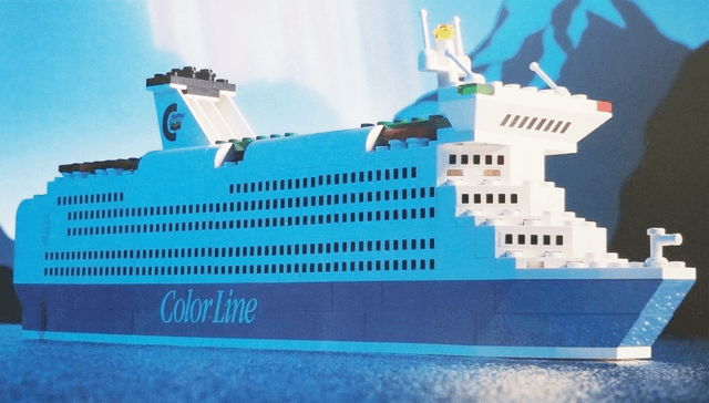 LEGO Color Line Ferry (1955-1) set, 1993