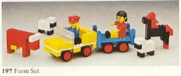 LEGO Farm Vehicle and Animals (197-1) set