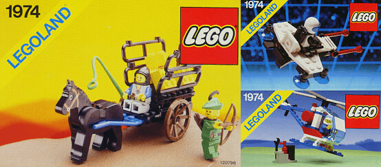 LEGO Legoland Triple Pack (1974-1) set, 1989
